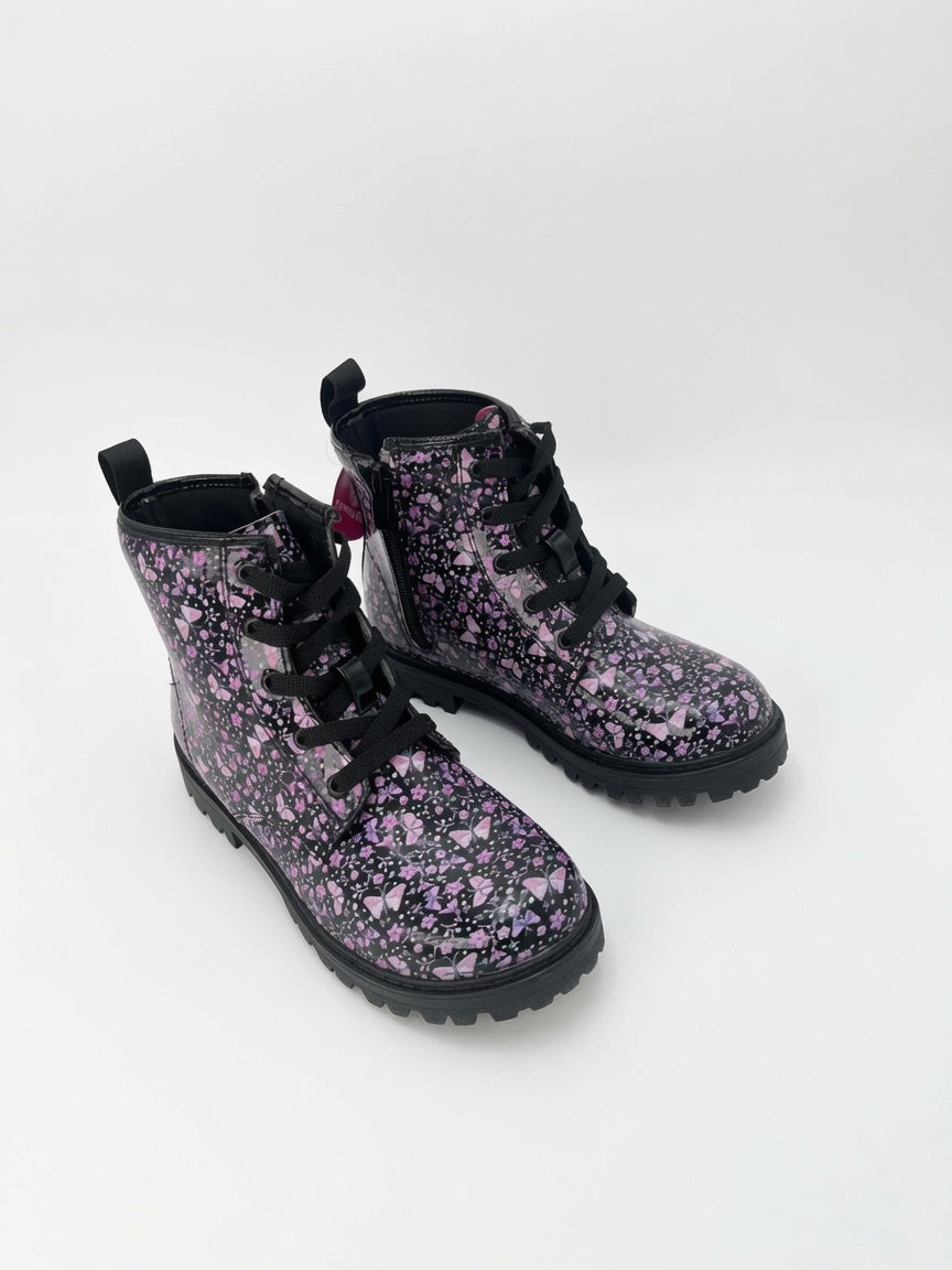 Botin Casual Tropicana con Estampado de Mariposas para Niña