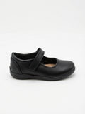Zapato Escolar Negro para Niña con Velcro Marca VAVITO