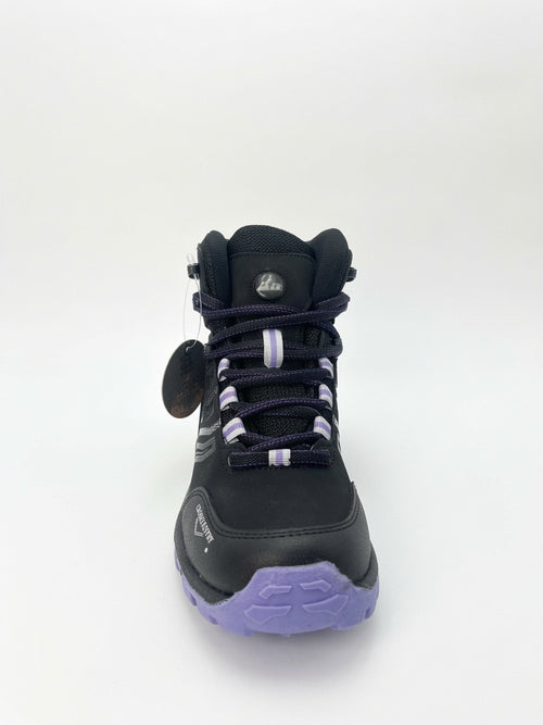 Bota Crosscountry Negro con Lila