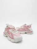 Tenis Casuales De Niña Plataforma Color Rosa Pastel