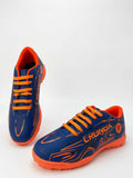 Tenis Fútbol Rápido Cronox Hombre Rey Naranja