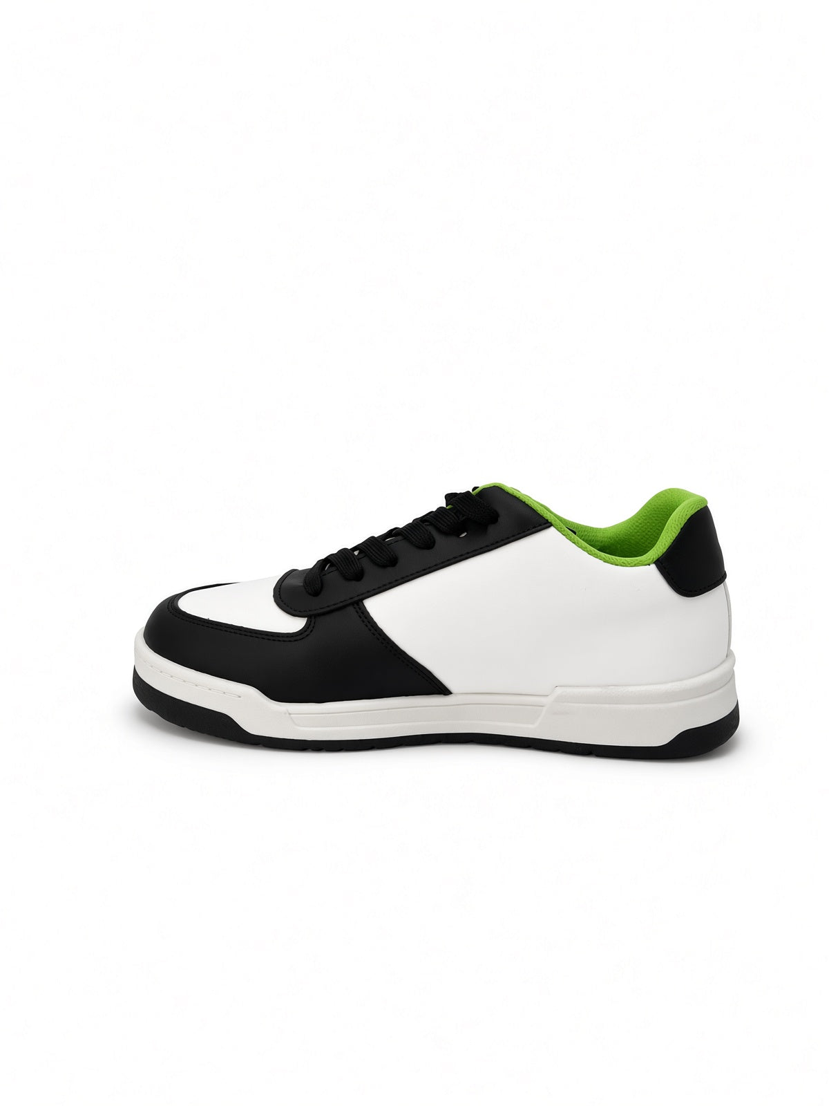 Tenis Minecraft de Niño Blanco Negro
