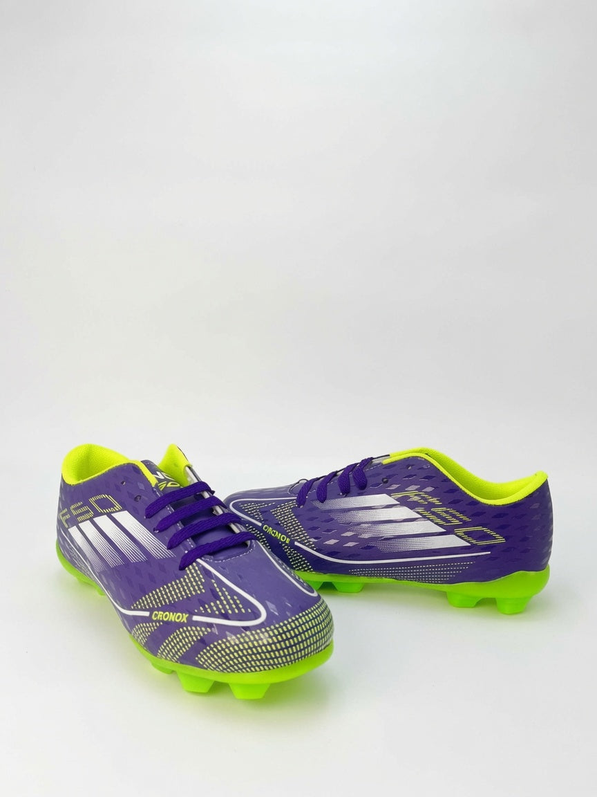 Tachones Fútbol Cronox Hombre Morado Neon