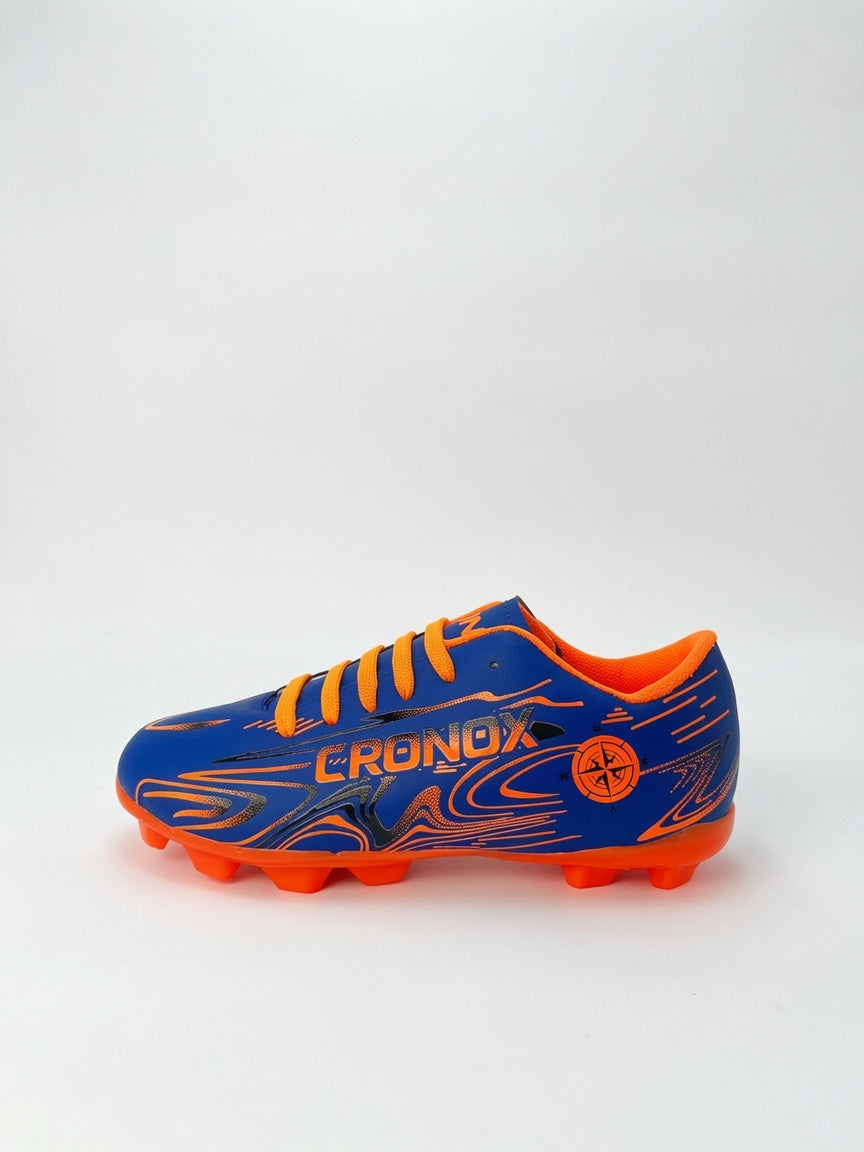 Tachones Fútbol Cronox Hombre Azul Rey Naranja
