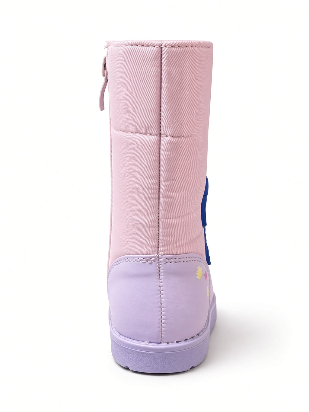 Botas Térmicas Infantiles Disney Stitch para Niña – Rosa / Lila con Cierre Lateral