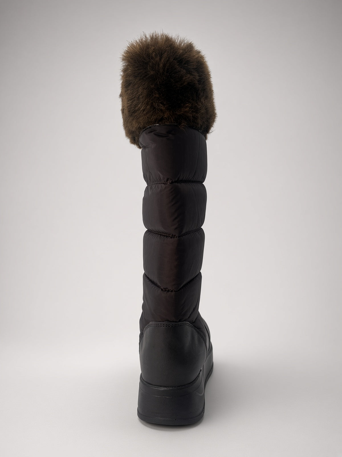 Bota De Nieve Invierno Mujer Térmicas Peluche Café