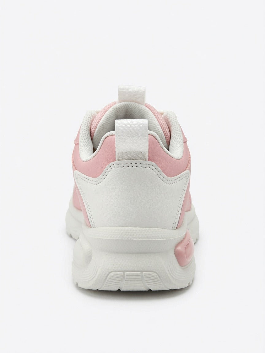 Tenis Casuales De Niña Plataforma Color Rosa Pastel