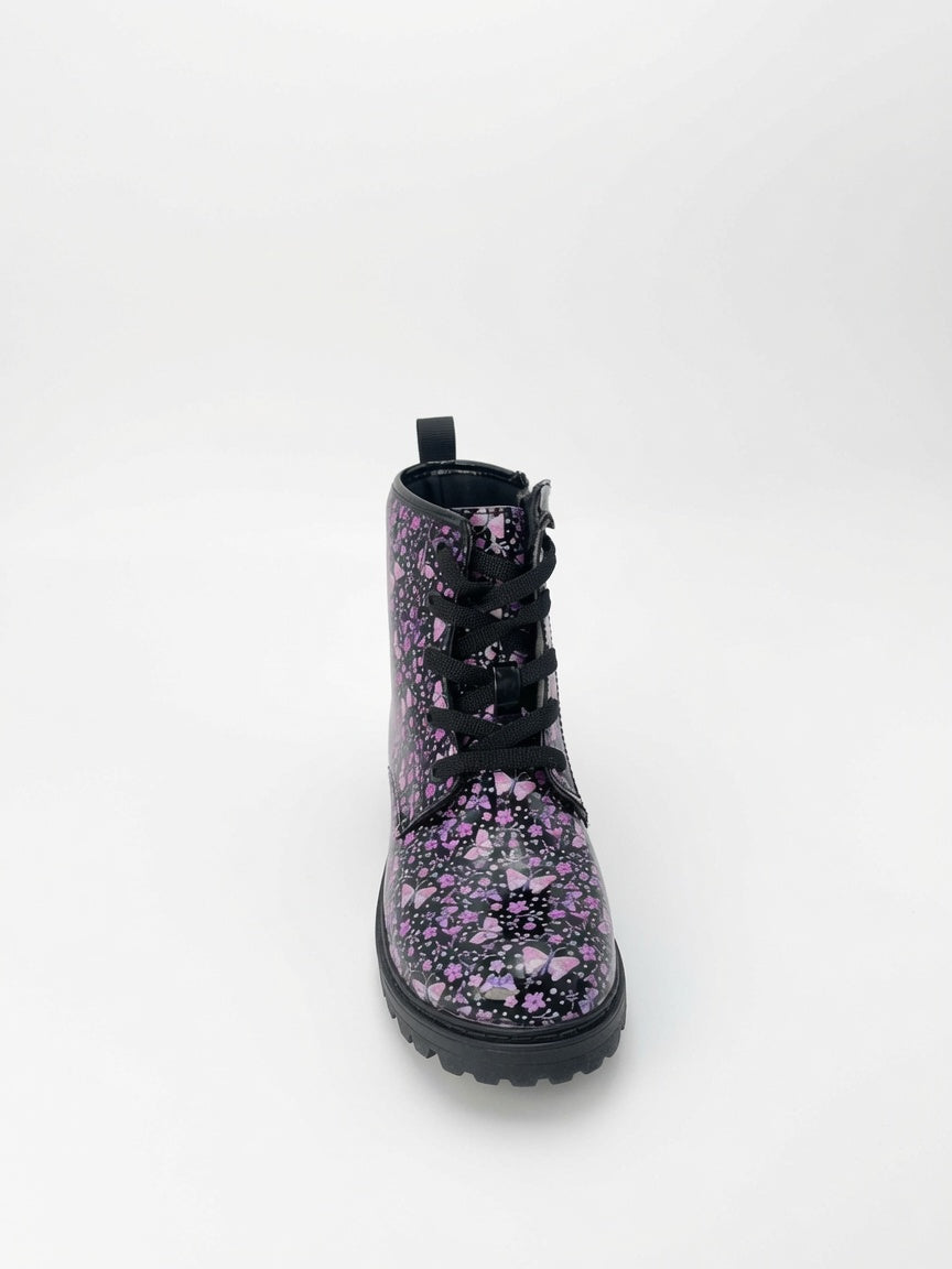 Botin Casual Tropicana con Estampado de Mariposas para Niña
