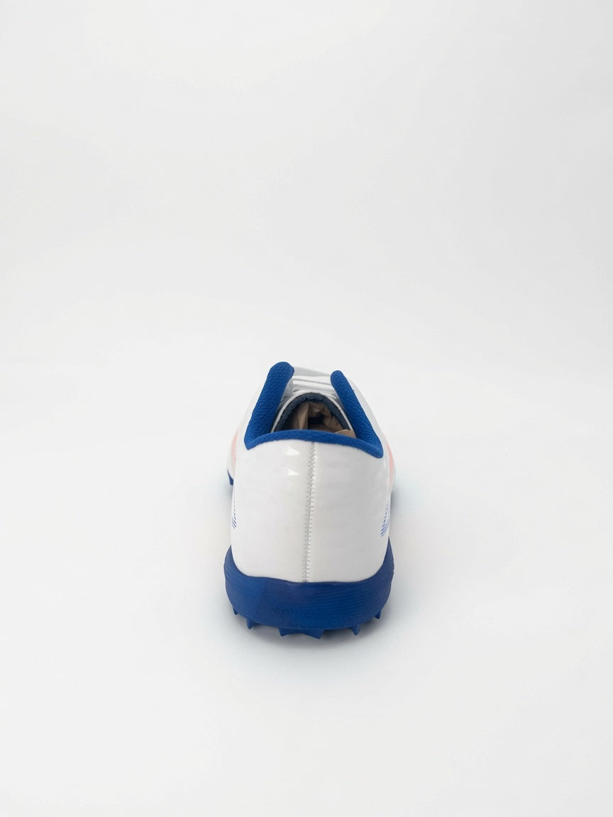 Tenis Fútbol Rápido Cronox Hombre Blanco Azul Rey