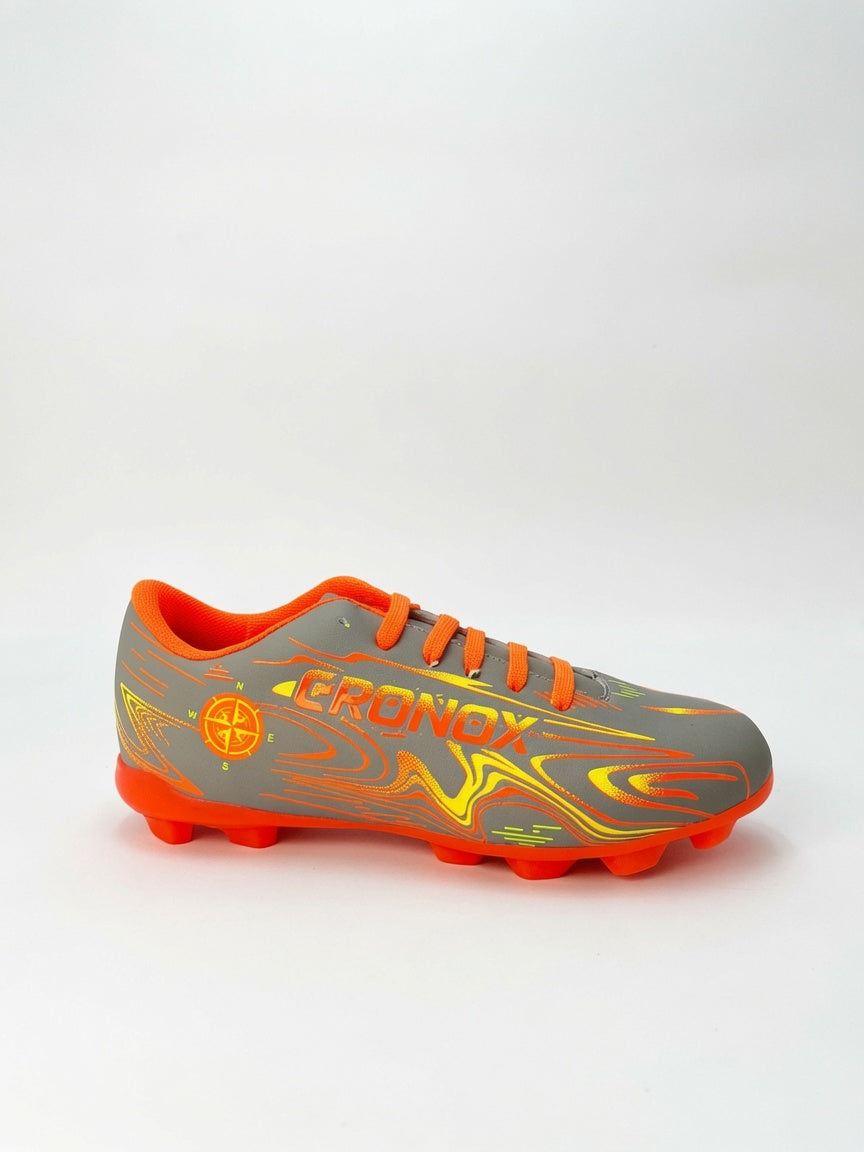 Tachones Fútbol Cronox Hombre Gris Naranja