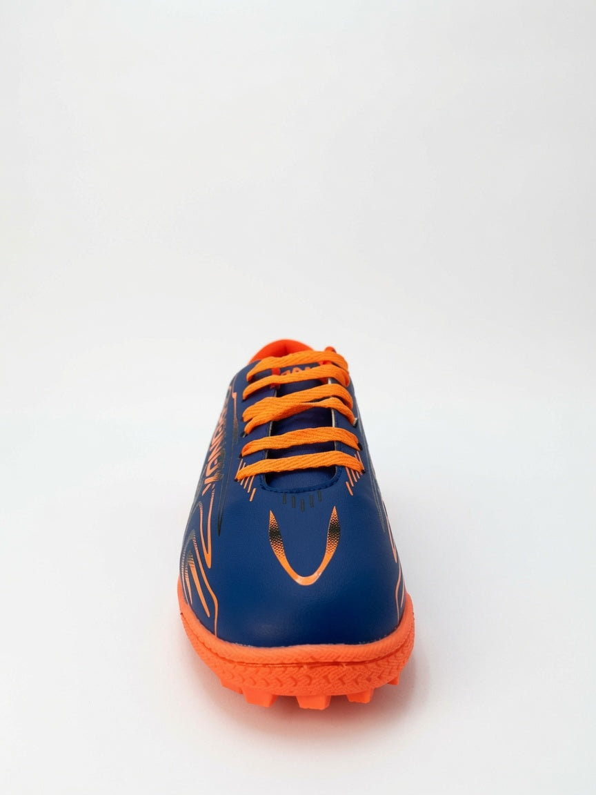 Tenis Fútbol Rápido Cronox Hombre Rey Naranja