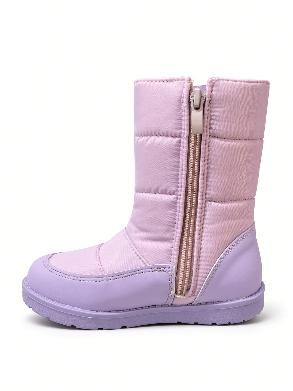 Botas Térmicas Infantiles Disney Stitch para Niña – Rosa / Lila con Cierre Lateral