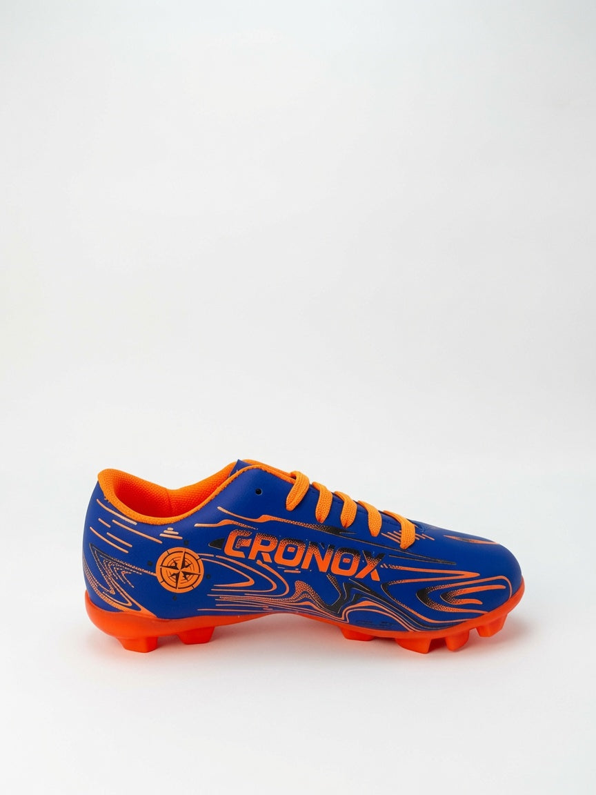 Tachones Fútbol Cronox Hombre Azul Rey Naranja