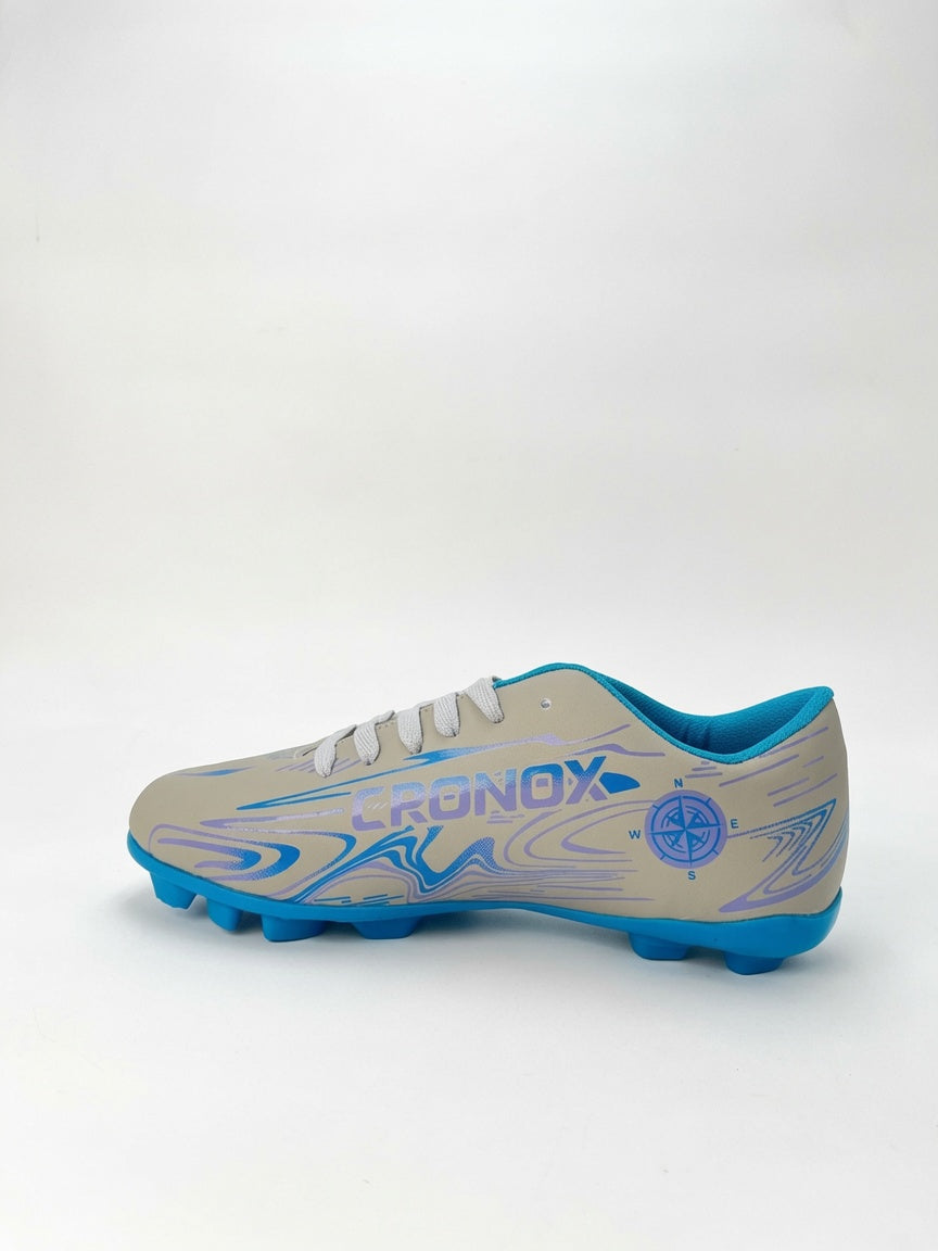 Tachones Fútbol Cronox Hombre Gris Turquesa