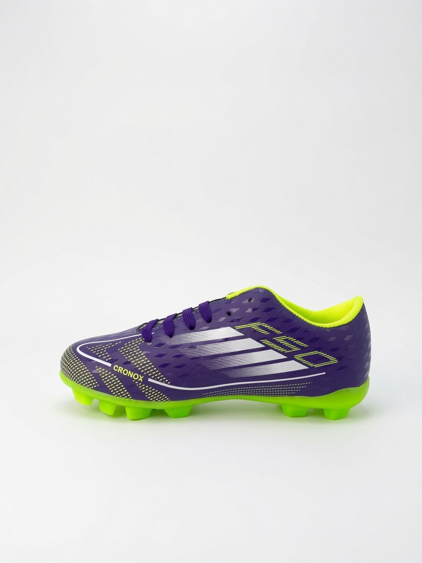 Tachones Fútbol Cronox Hombre Morado Neon