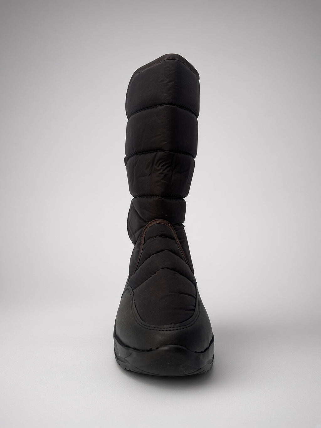 Botas De Nieve Invierno Mujer Térmicas Ajuste Velcro Chocolate