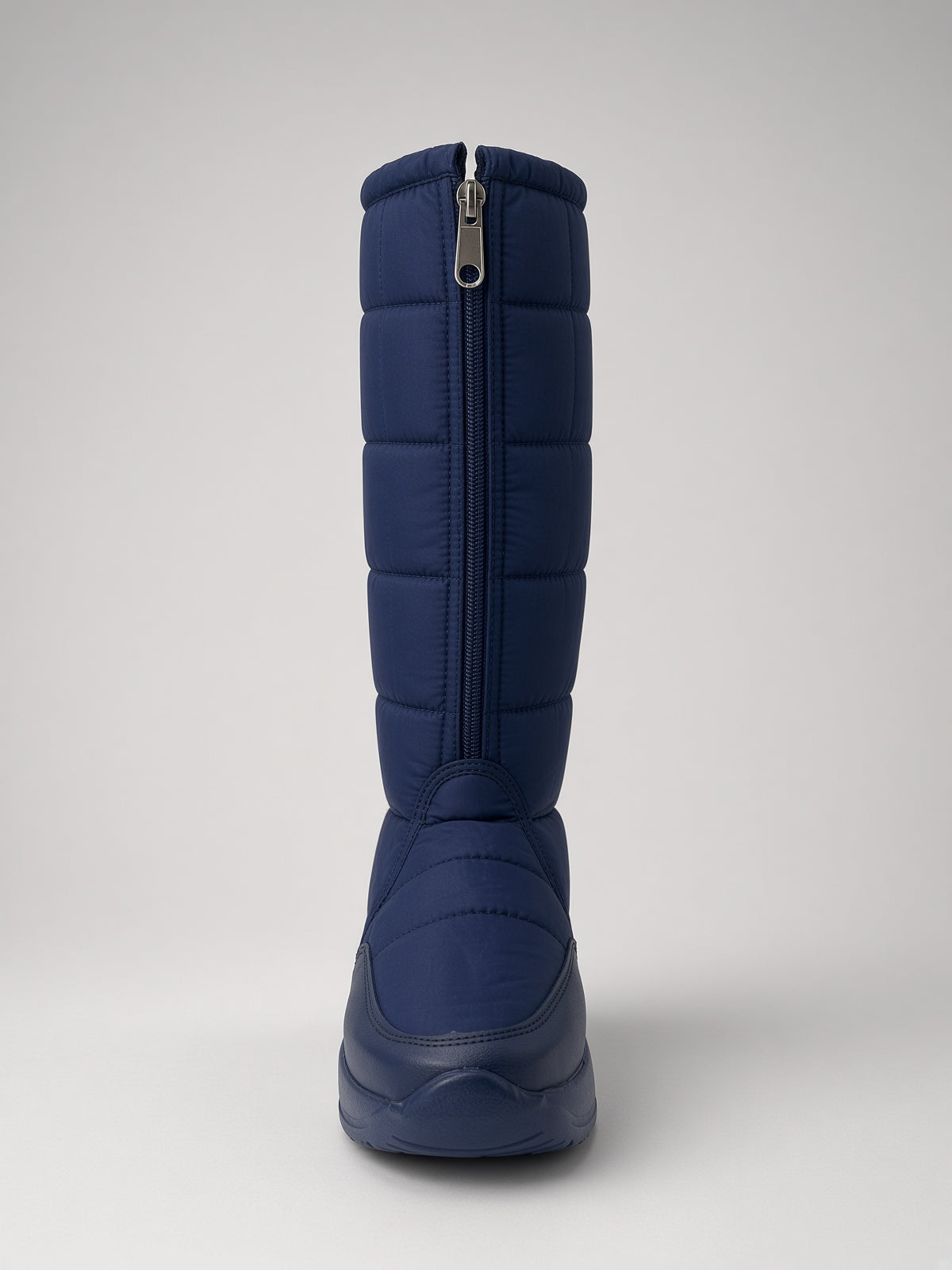Bota De Nieve Invierno Mujer Térmicas Con Cierre Azul Marino