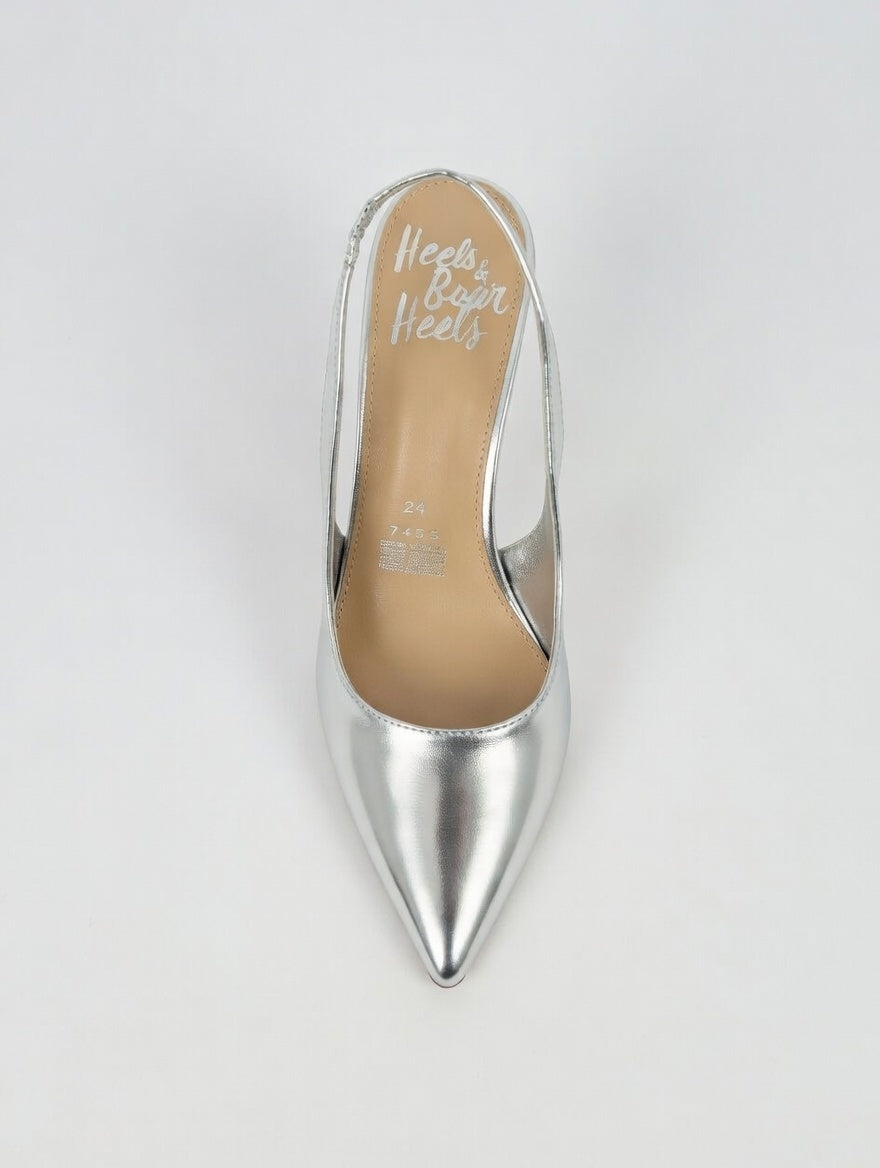 Zapatillas para mujer color plata