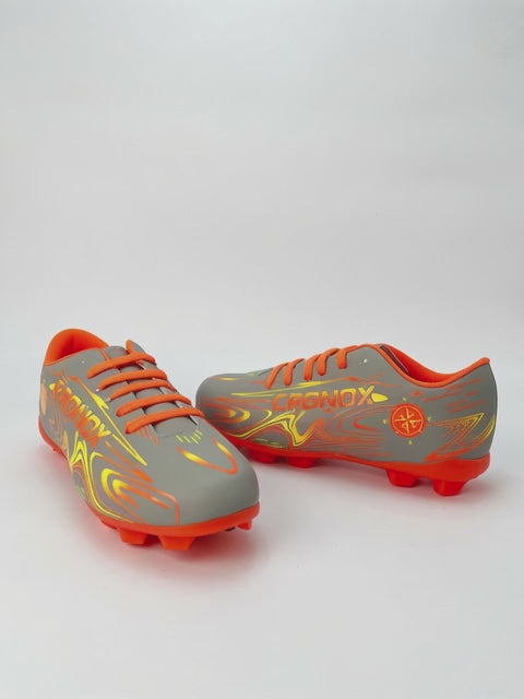 Tachones Fútbol Cronox Hombre Gris Naranja