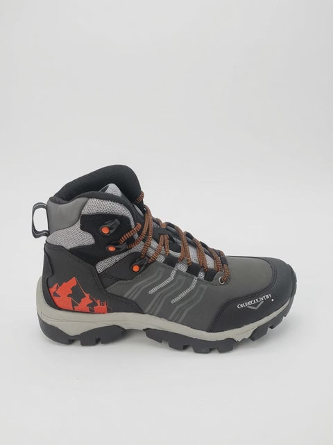 Bota Crosscountry Gris con Naranja