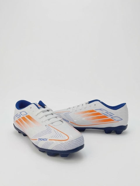 Tachones Fútbol Cronox Hombre Blanco Azul Rey