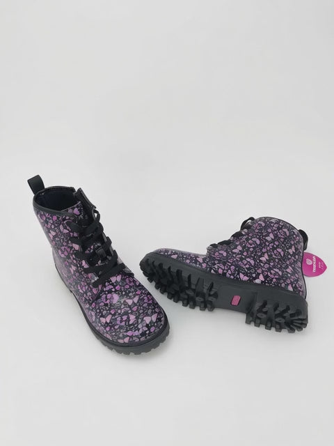 Botin Casual Tropicana con Estampado de Mariposas para Niña